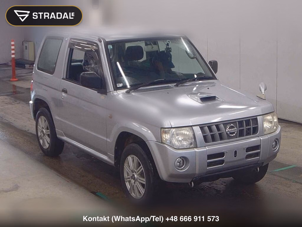 NISSAN KIX 3D 4WD RS 2008, aukcja z Japonii, zdjęcie 1
