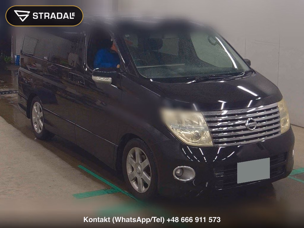 NISSAN ELGRAND 5D HIGHWAY STAR PREMIUM NAVI EDITION 2006, aukcja z Japonii, zdjęcie 1