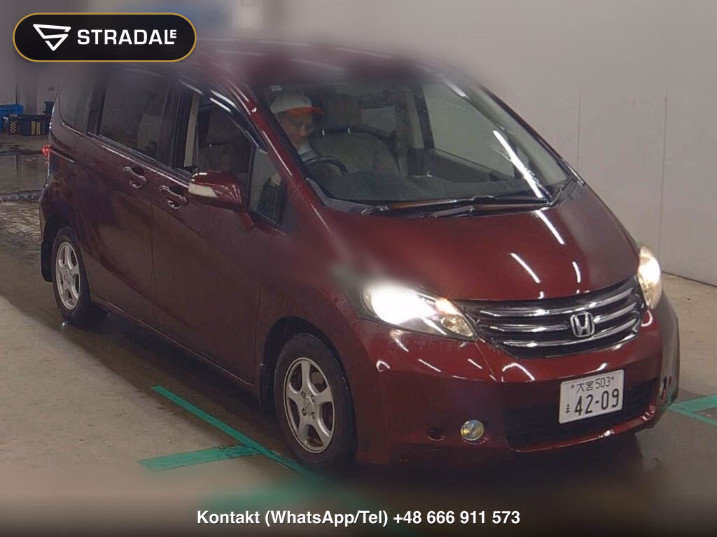 HONDA FREED G JUST SELECTION 2009, aukcja z Japonii, zdjęcie 1