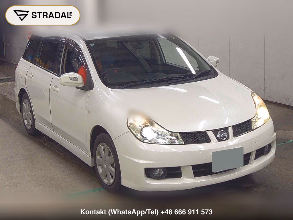 NISSAN WINGROAD 15M V LIMITED 2012, aukcja z Japonii, zdjęcie 1