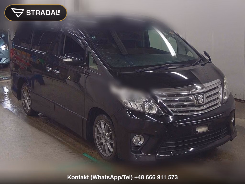 TOYOTA ALPHARD 240S 2013, aukcja z Japonii, zdjęcie 1