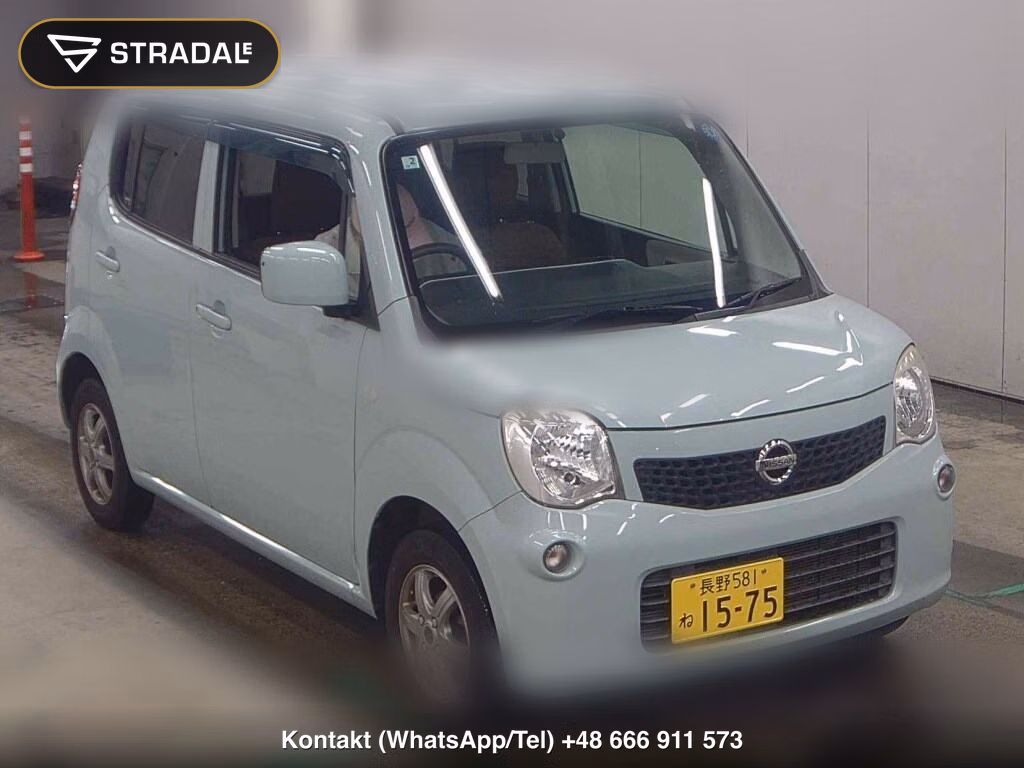 NISSAN MOCO 4WD S FOUR 2013, aukcja z Japonii, zdjęcie 1