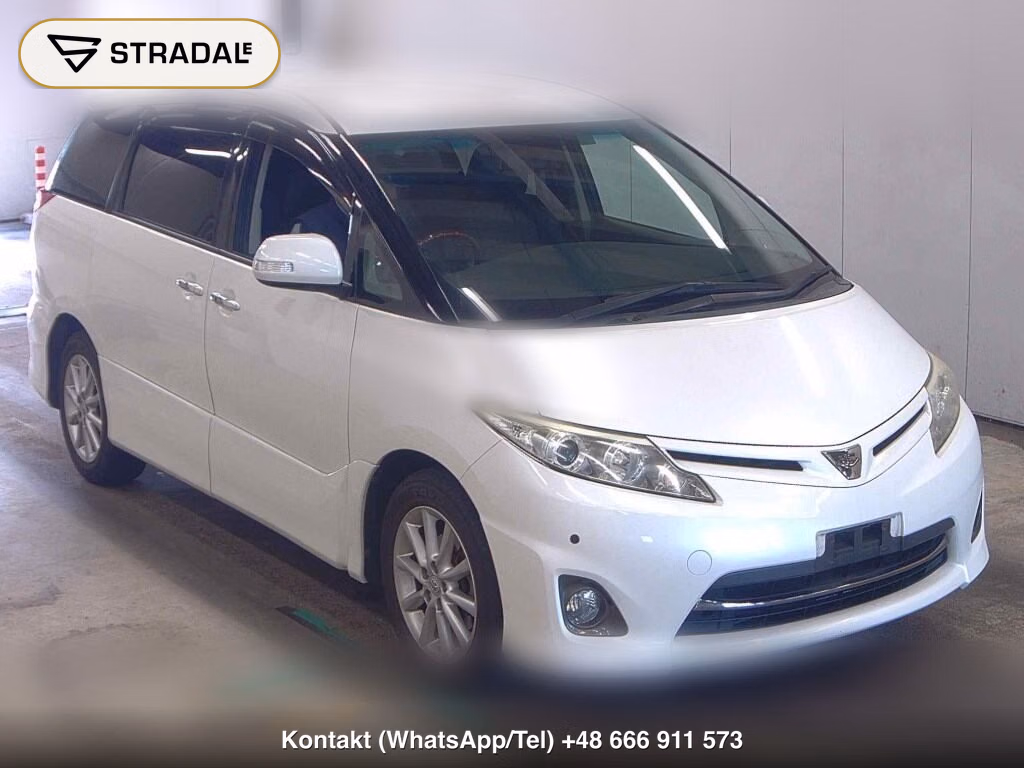 TOYOTA ESTIMA 5D 4WD 2.4 AERAS G EDITION 2009, aukcja z Japonii, zdjęcie 1
