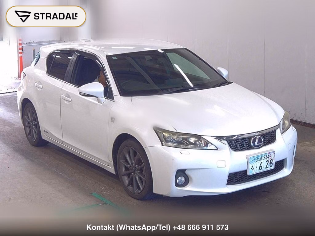 LEXUS CT CT200H F SPORT 2011, aukcja z Japonii, zdjęcie 1