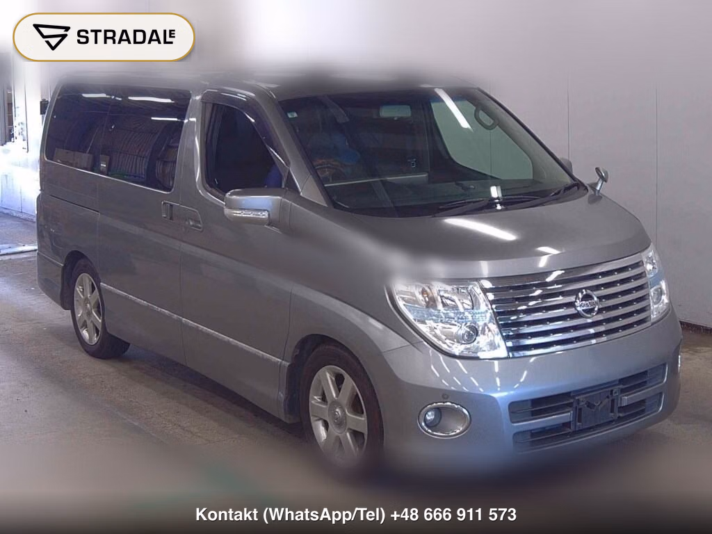 NISSAN ELGRAND 5D HIGHWAY STAR 2007, aukcja z Japonii, zdjęcie 1