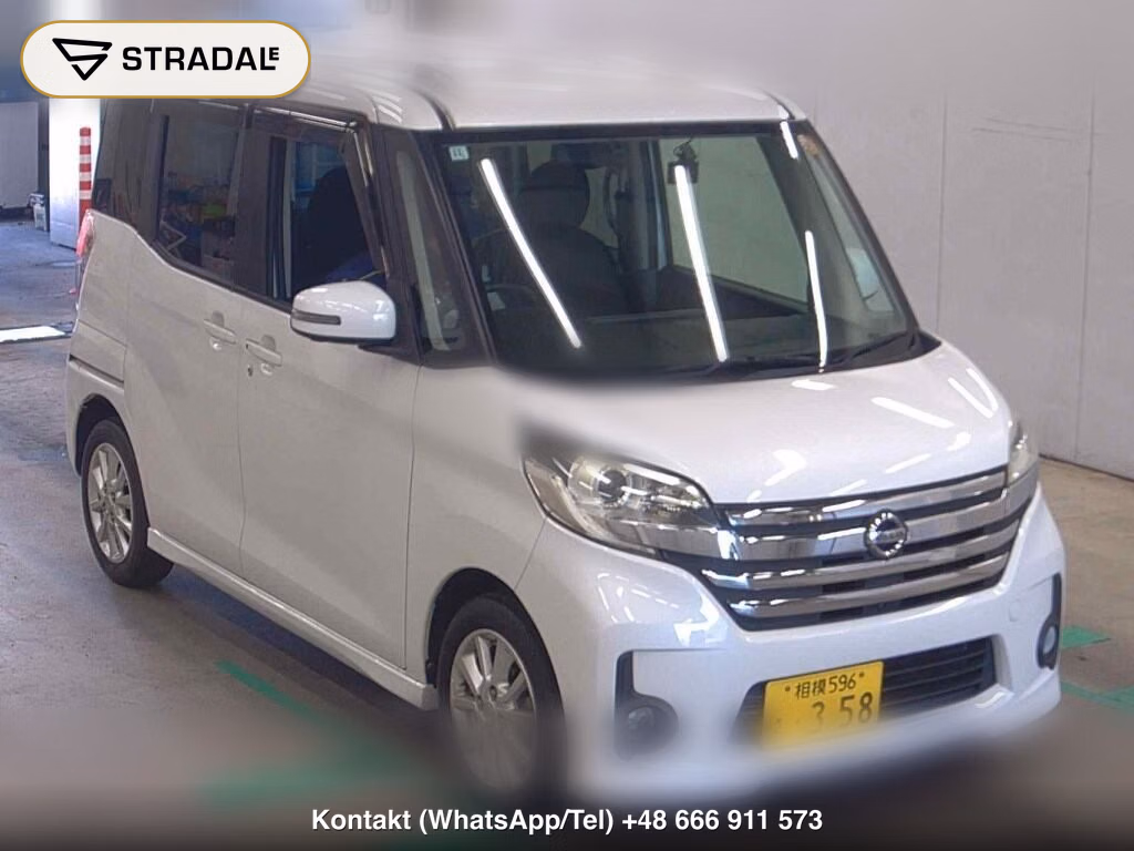 NISSAN DAYZ ROOX HIGHWAY STAR X 2014, aukcja z Japonii, zdjęcie 1
