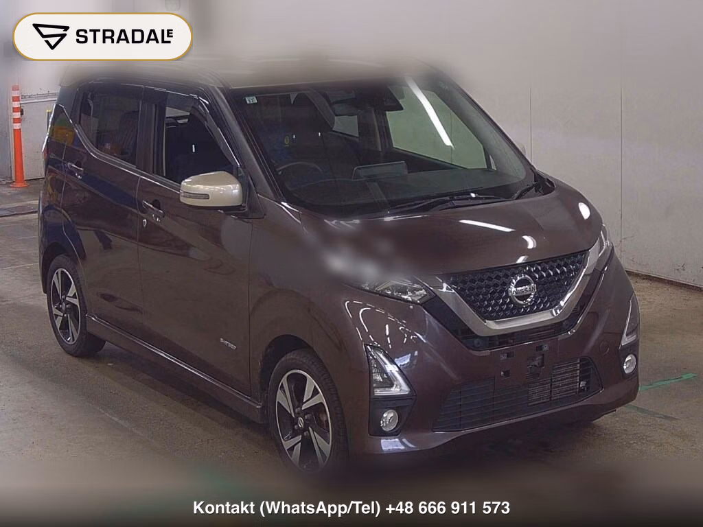 NISSAN DAYZ 4WD HIGHWAY STAR G TURBO 2019, aukcja z Japonii, zdjęcie 1