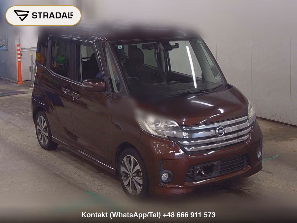 NISSAN DAYZ ROOX HIGHWAY STAR X G PACKAGE 2015, aukcja z Japonii, zdjęcie 1