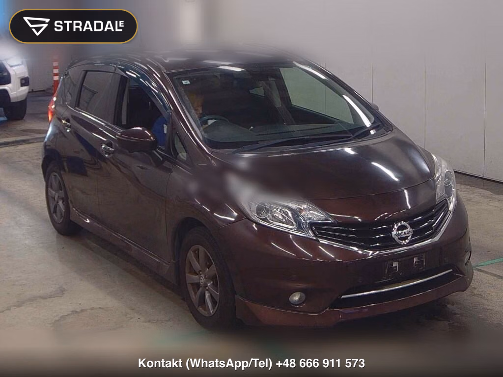 NISSAN NOTE X DIG-S AERO STYLE 2015, aukcja z Japonii, zdjęcie 1