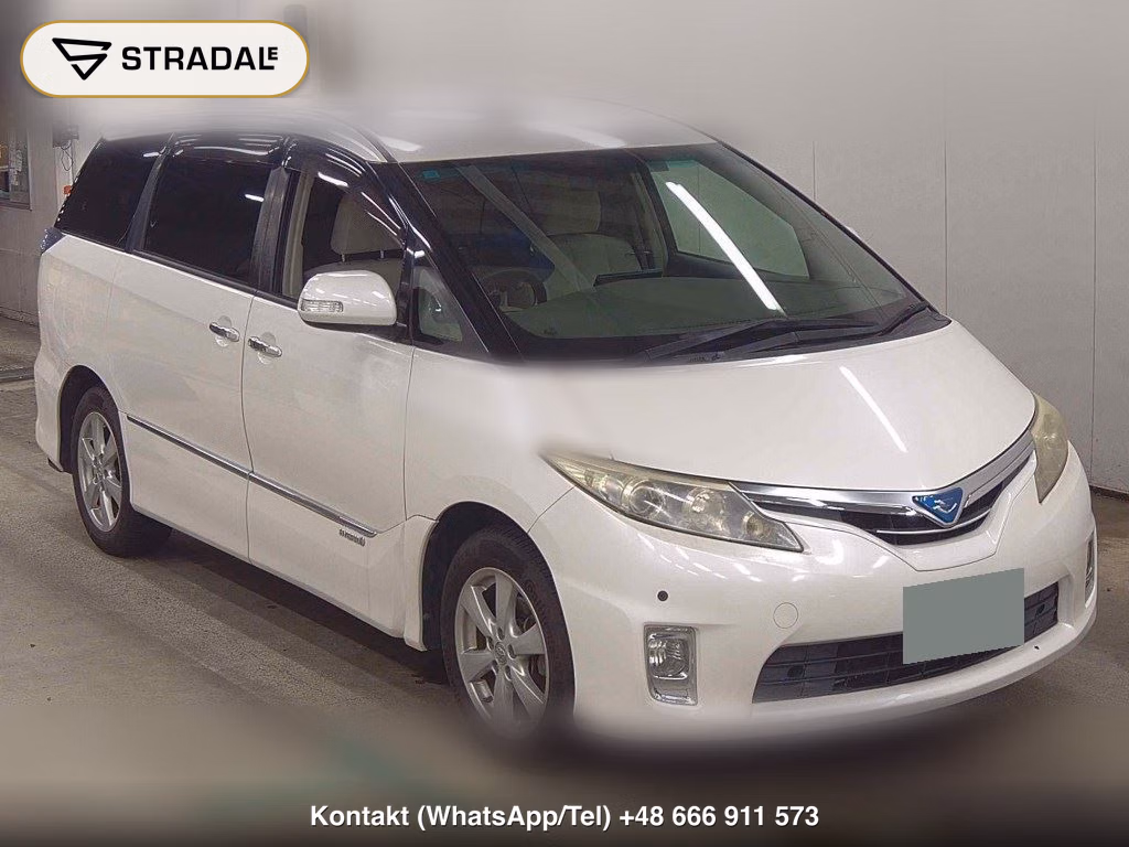 TOYOTA ESTIMA HYBRID 4WD X 2009, aukcja z Japonii, zdjęcie 1
