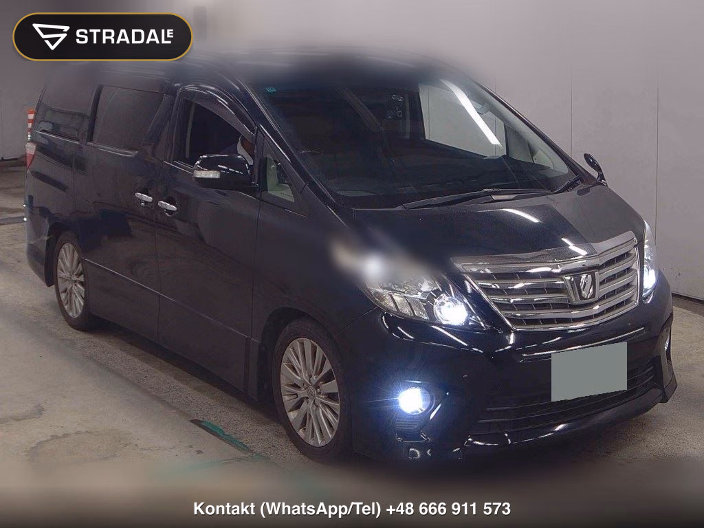 TOYOTA ALPHARD 240S 2013, aukcja z Japonii, zdjęcie 1