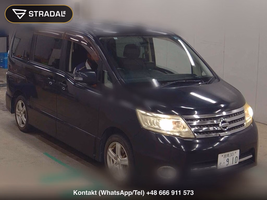 NISSAN SERENA 5D HIGHWAY STAR 2008, aukcja z Japonii, zdjęcie 1