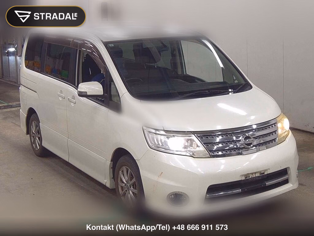 NISSAN SERENA 5D HIGHWAY STAR 2009, aukcja z Japonii, zdjęcie 1