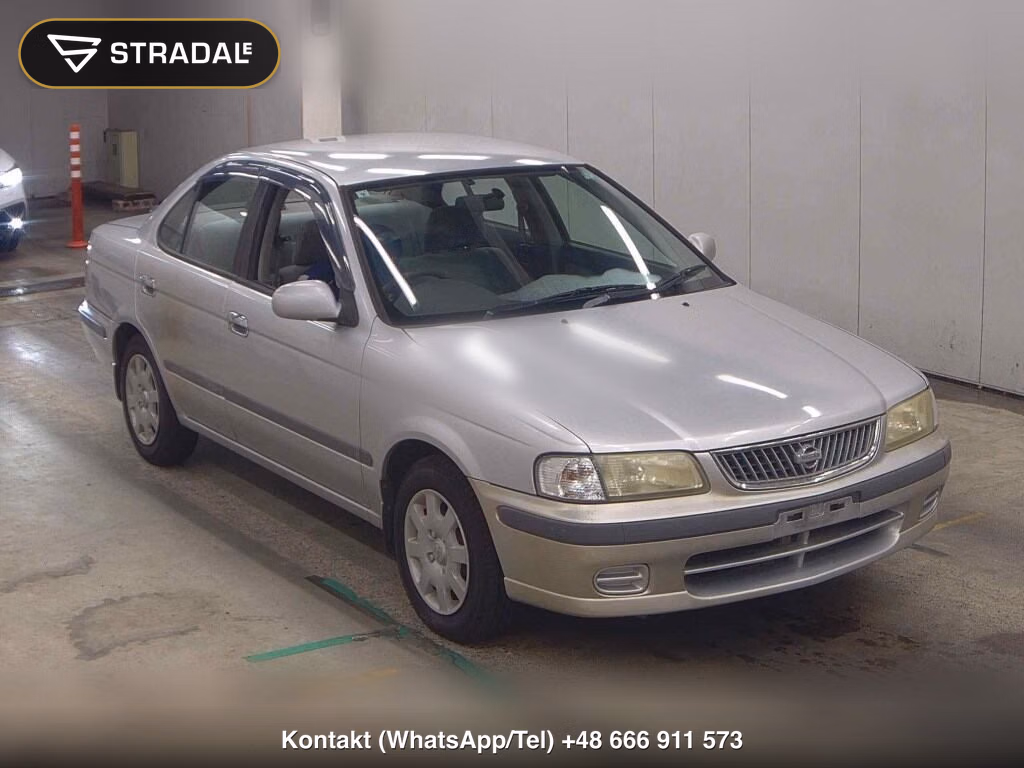 NISSAN SUNNY 4D EX SALOON 2001, aukcja z Japonii, zdjęcie 1