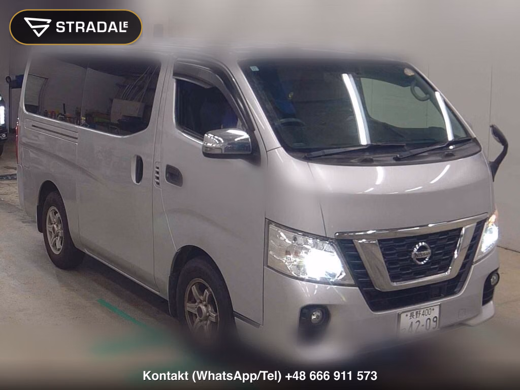 NISSAN NV350CARAVAN VAN 5D 4WD LONG DX TURBO 2018, aukcja z Japonii, zdjęcie 1
