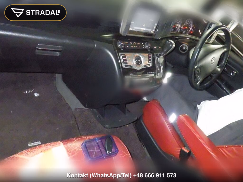 NISSAN ELGRAND 5D 350 HIGHWAY STAR RED LEATHER PREMIUM SEL, miniaturka 4
