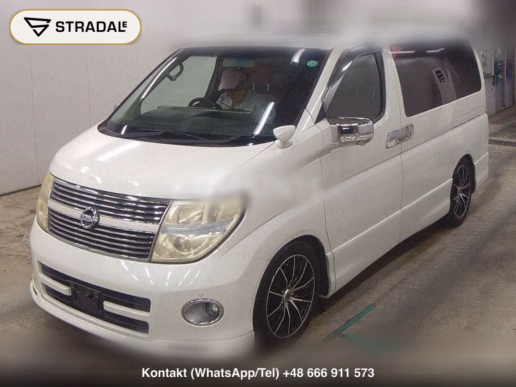 NISSAN ELGRAND 5D 350 HIGHWAY STAR RED LEATHER PREMIUM SEL, miniaturka 5