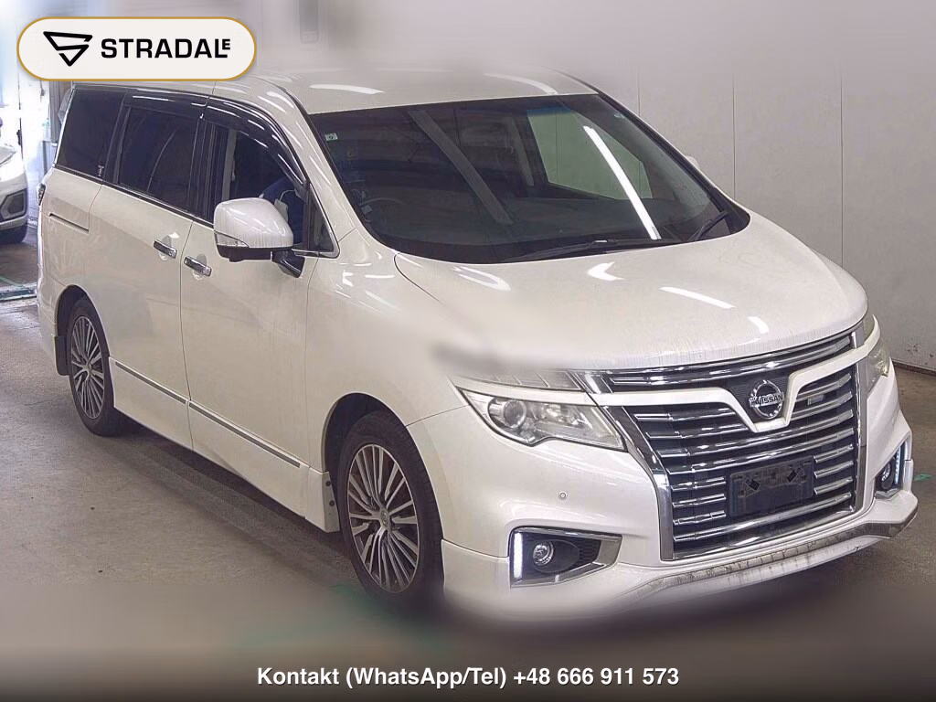 NISSAN ELGRAND 5D 250 HIGHWAY STAR 2014, aukcja z Japonii, zdjęcie 1