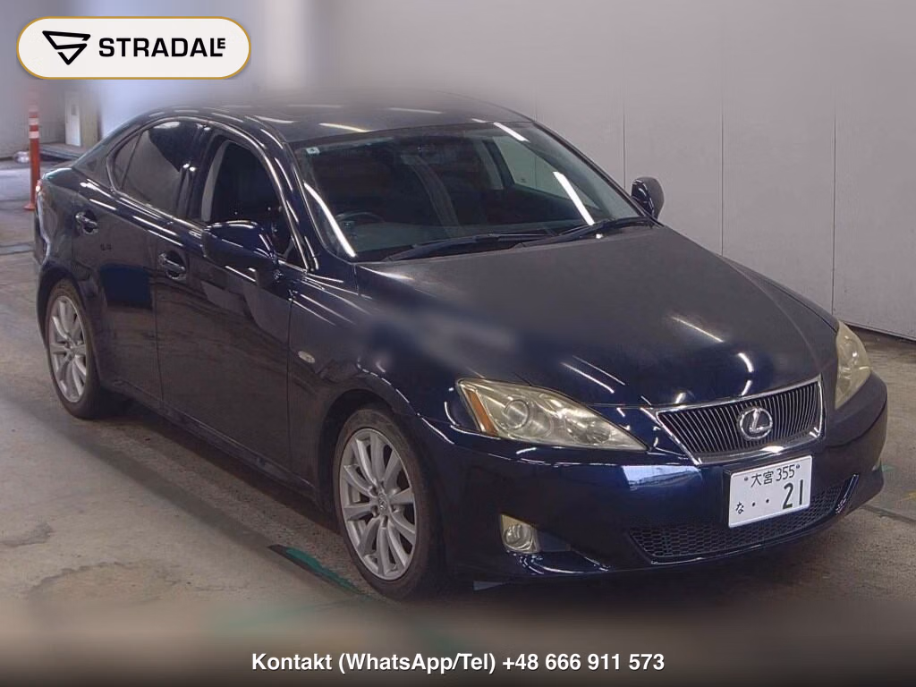 LEXUS IS 4D IS250 VERSION I 2008, aukcja z Japonii, zdjęcie 1