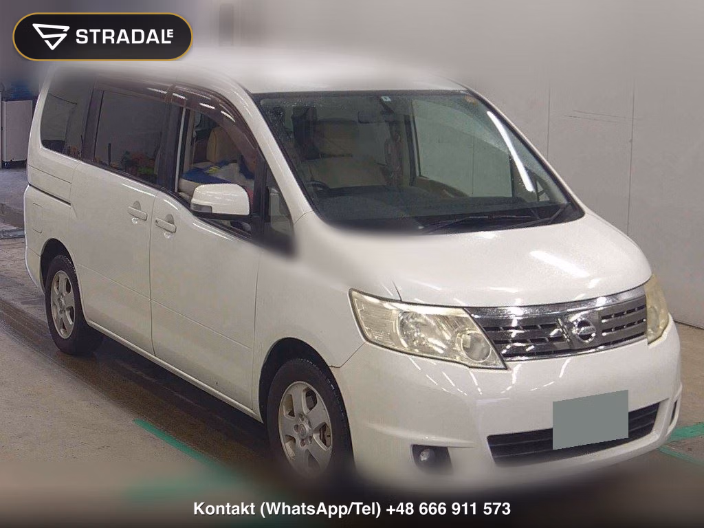 NISSAN SERENA 5D 20G 2008, aukcja z Japonii, zdjęcie 1