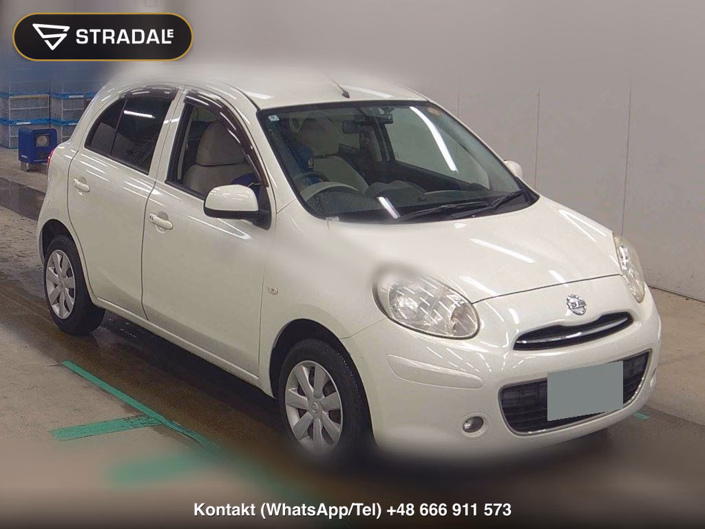 NISSAN MARCH 5D 4WD 12G FOUR 2012, aukcja z Japonii, zdjęcie 1