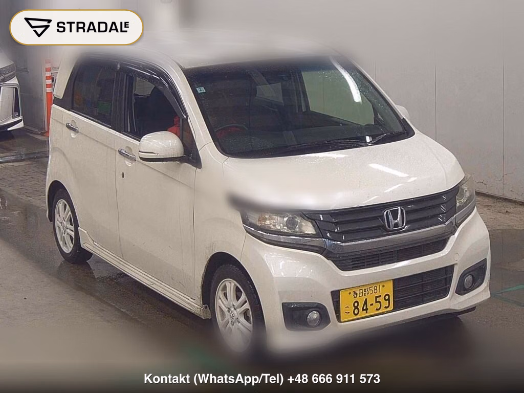 HONDA N-WGN CUSTOM G・TURBO PACKAGE 2014, aukcja z Japonii, zdjęcie 1