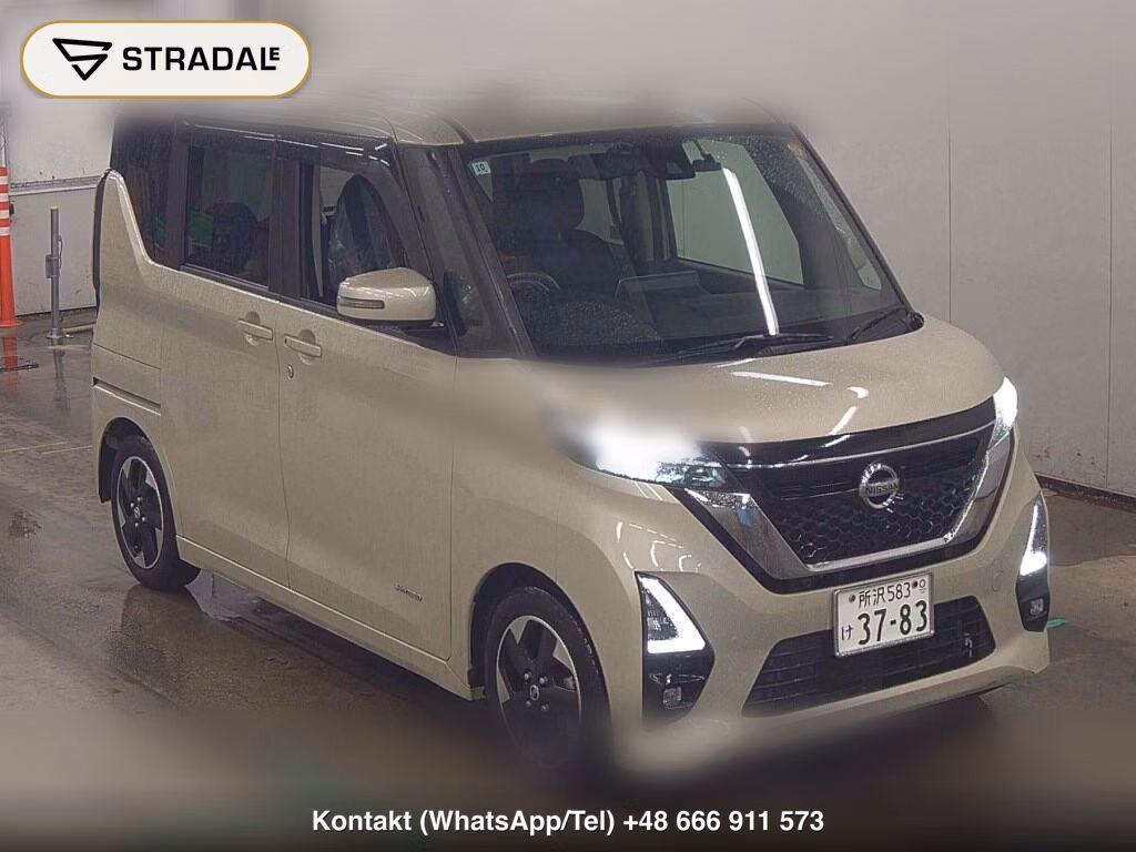 NISSAN ROOX HIGHWAY STAR X 2020, aukcja z Japonii, zdjęcie 1