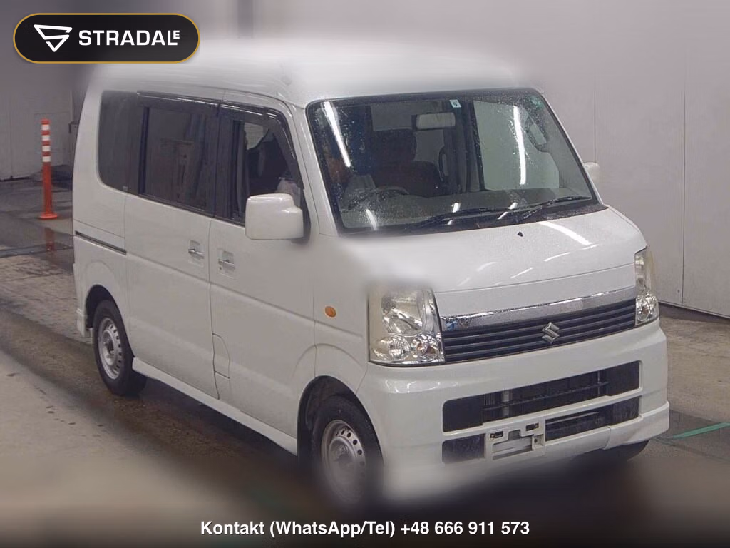 SUZUKI EVERY WAGON JP TURBO 2007, aukcja z Japonii, zdjęcie 1