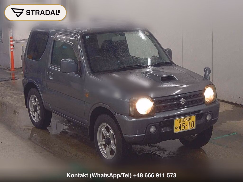 SUZUKI JIMNY 3D 4WD WILD WIND 2007, aukcja z Japonii, zdjęcie 1