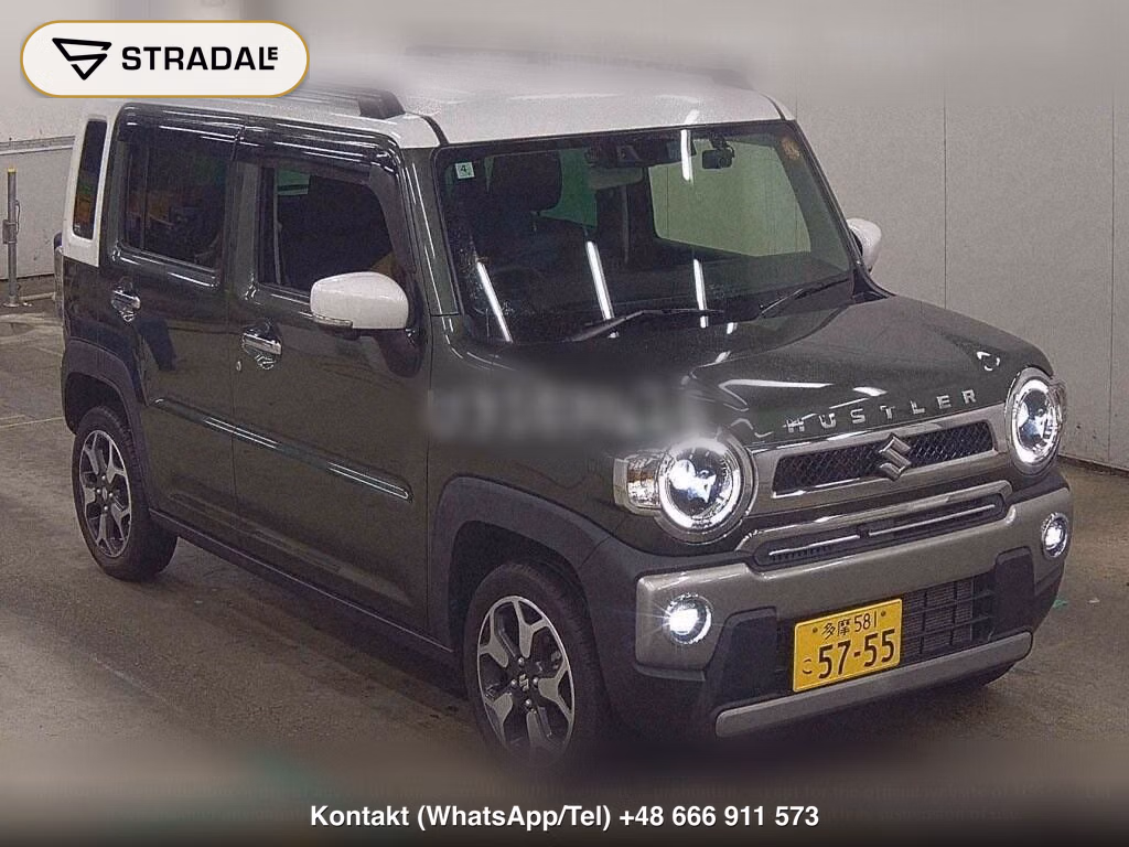 SUZUKI HUSTLER J STYLE TURBO 2022, aukcja z Japonii, zdjęcie 1