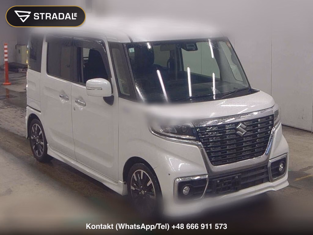SUZUKI SPACIA CUSTOM HYBRID XS TURBO 2019, aukcja z Japonii, zdjęcie 1