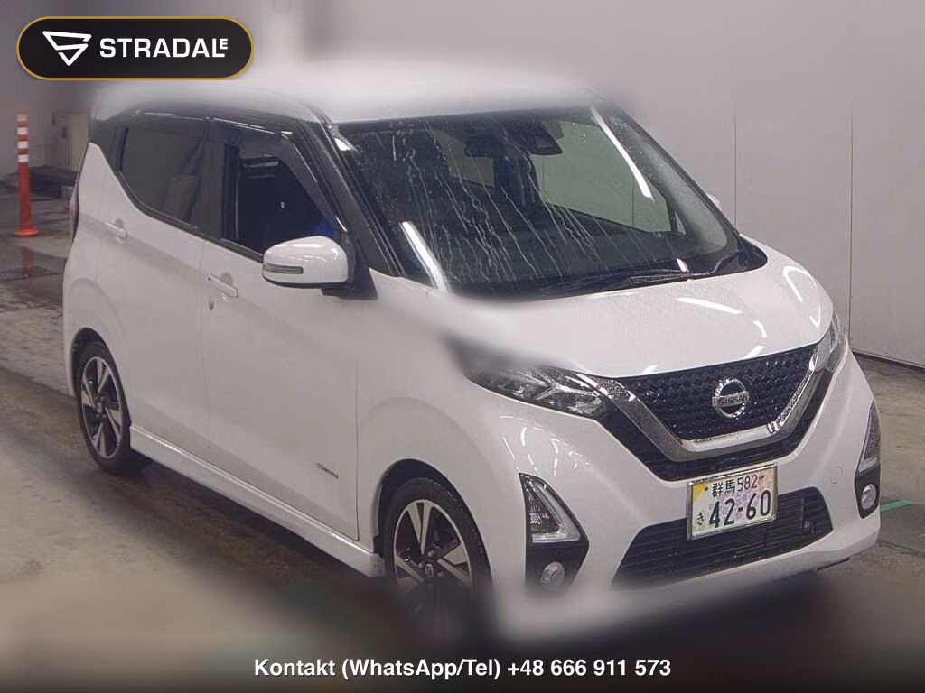 NISSAN DAYZ HIGHWAY STAR G TURBO 2019, aukcja z Japonii, zdjęcie 1