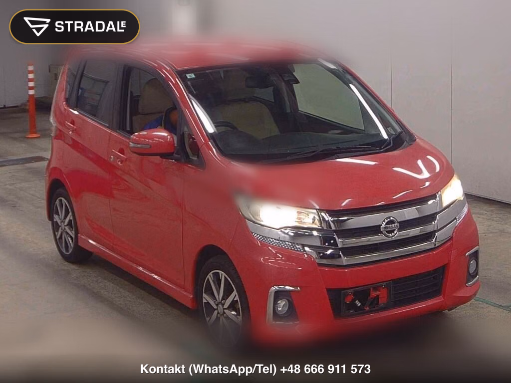 NISSAN DAYZ HIGHWAY STAR G TURBO 2015, aukcja z Japonii, zdjęcie 1