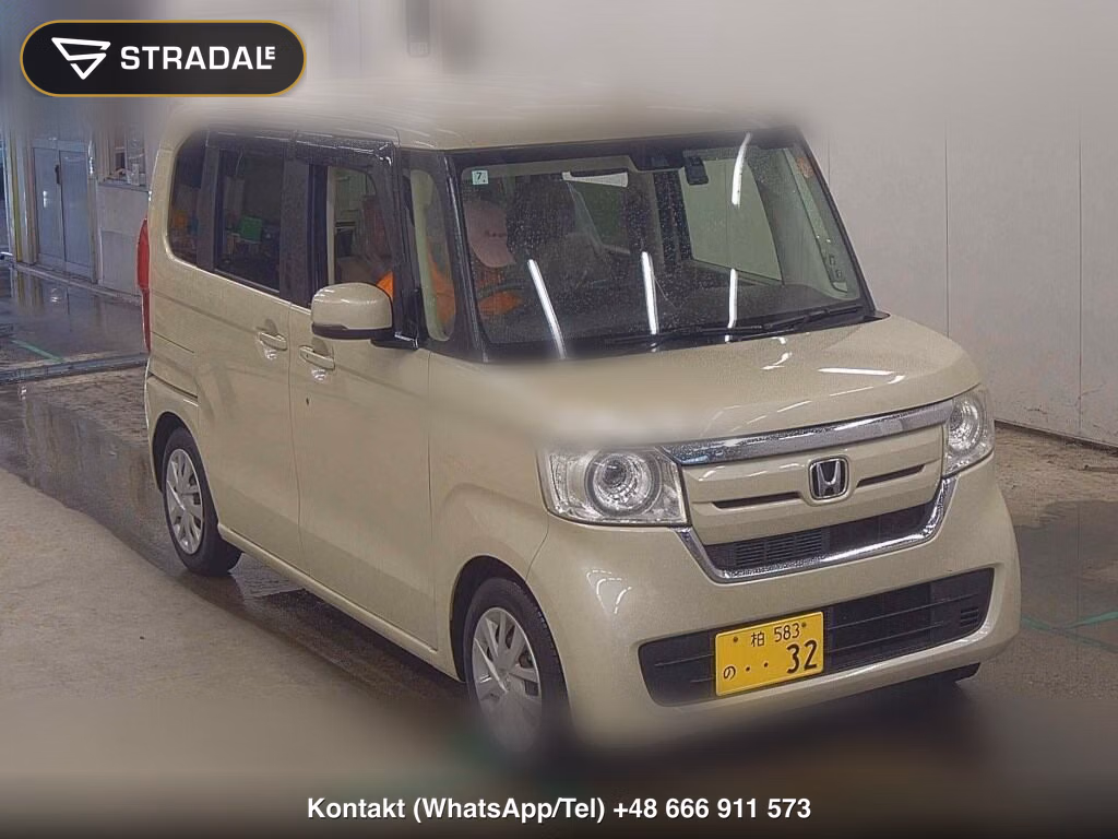 HONDA N-BOX G HONDA SENSING 2018, aukcja z Japonii, zdjęcie 1
