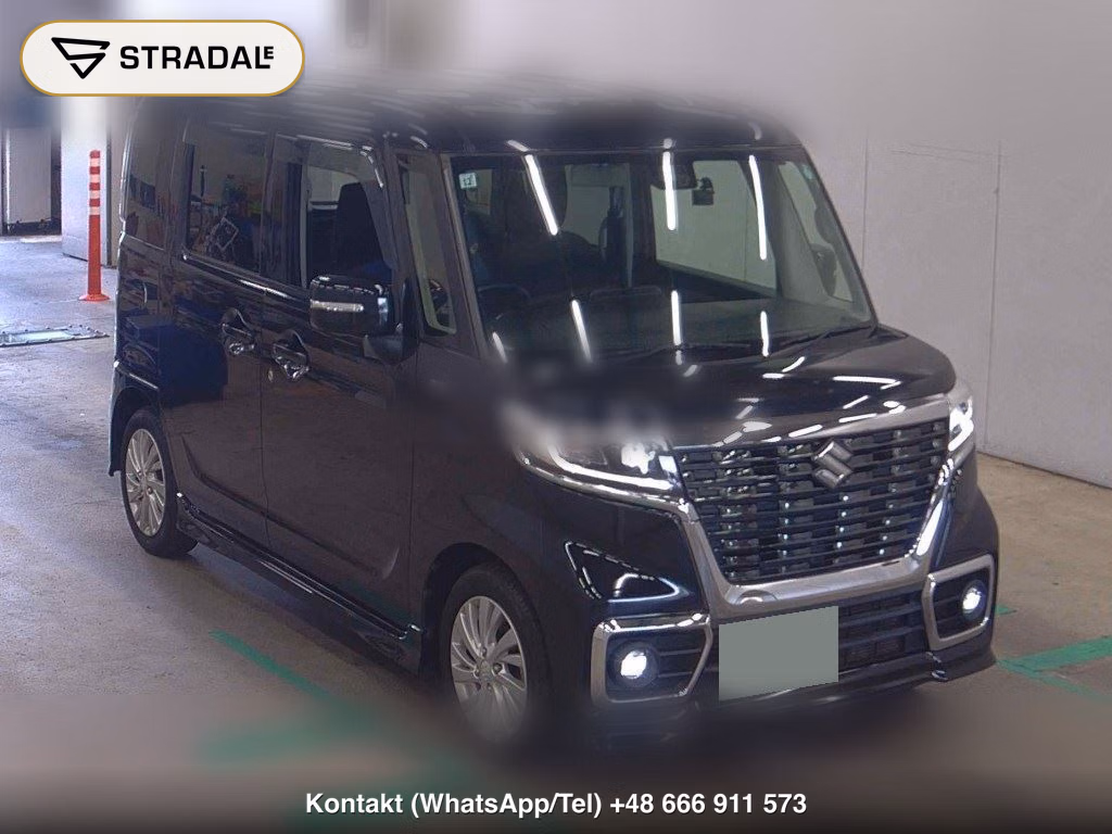 SUZUKI SPACIA CUSTOM HYBRID GS 2019, aukcja z Japonii, zdjęcie 1