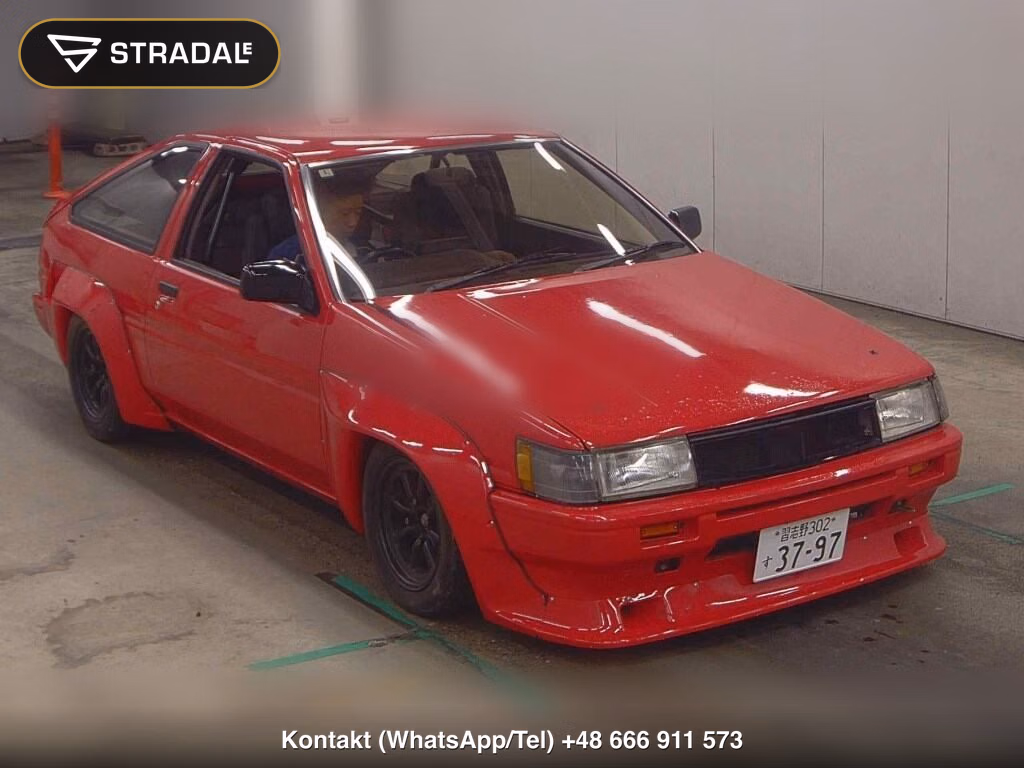 TOYOTA COROLLA LEVIN 3D GT APEX 1983, aukcja z Japonii, zdjęcie 1