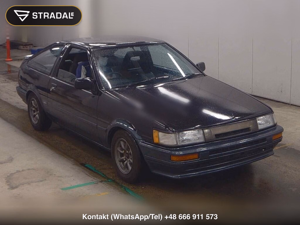TOYOTA COROLLA LEVIN 3D GTV 1985, aukcja z Japonii, zdjęcie 1