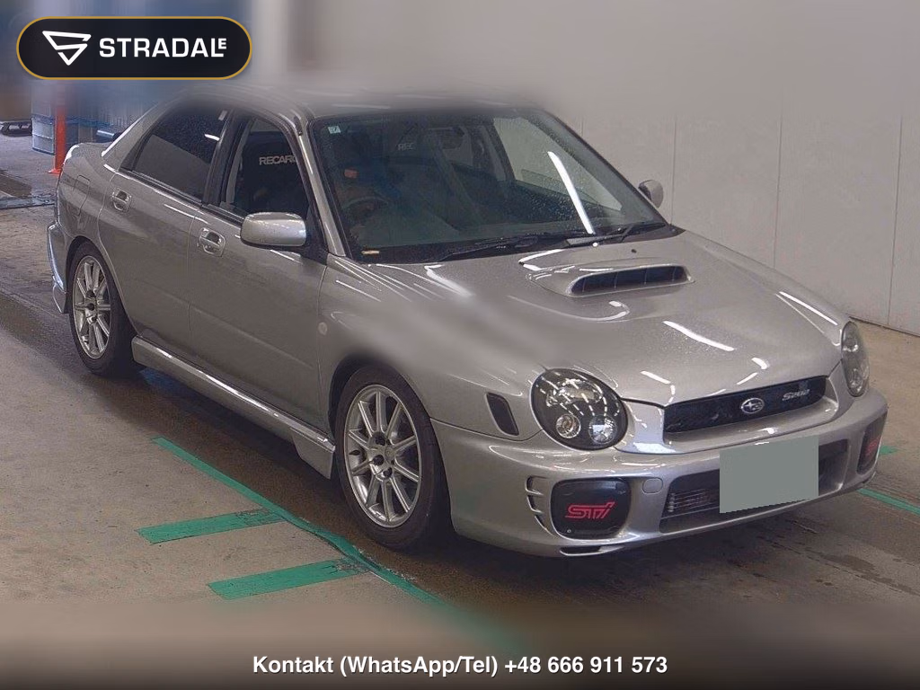 SUBARU IMPREZA WRX 4WD WRX S202 STI VERSION 2002, aukcja z Japonii, zdjęcie 1