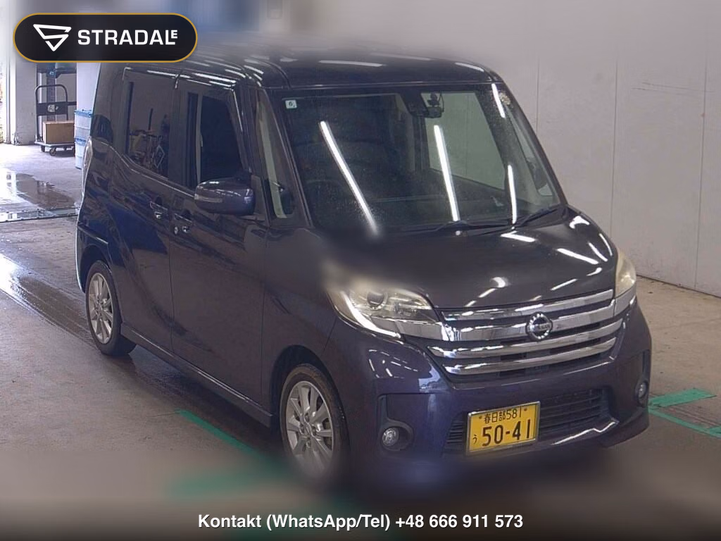 NISSAN DAYZ ROOX HIGHWAY STAR X 2015, aukcja z Japonii, zdjęcie 1