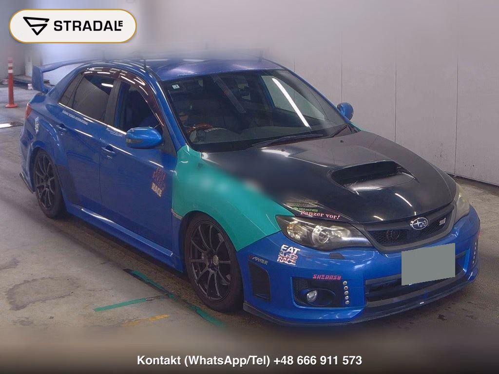 SUBARU IMPREZA 4D 4WD WRX STI 2011, aukcja z Japonii, zdjęcie 1