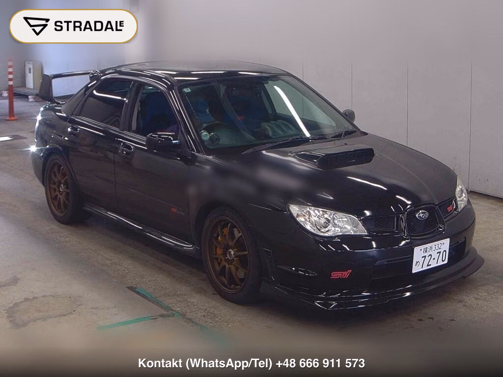 SUBARU IMPREZA WRX 4WD WRX STI 2006, aukcja z Japonii, zdjęcie 1