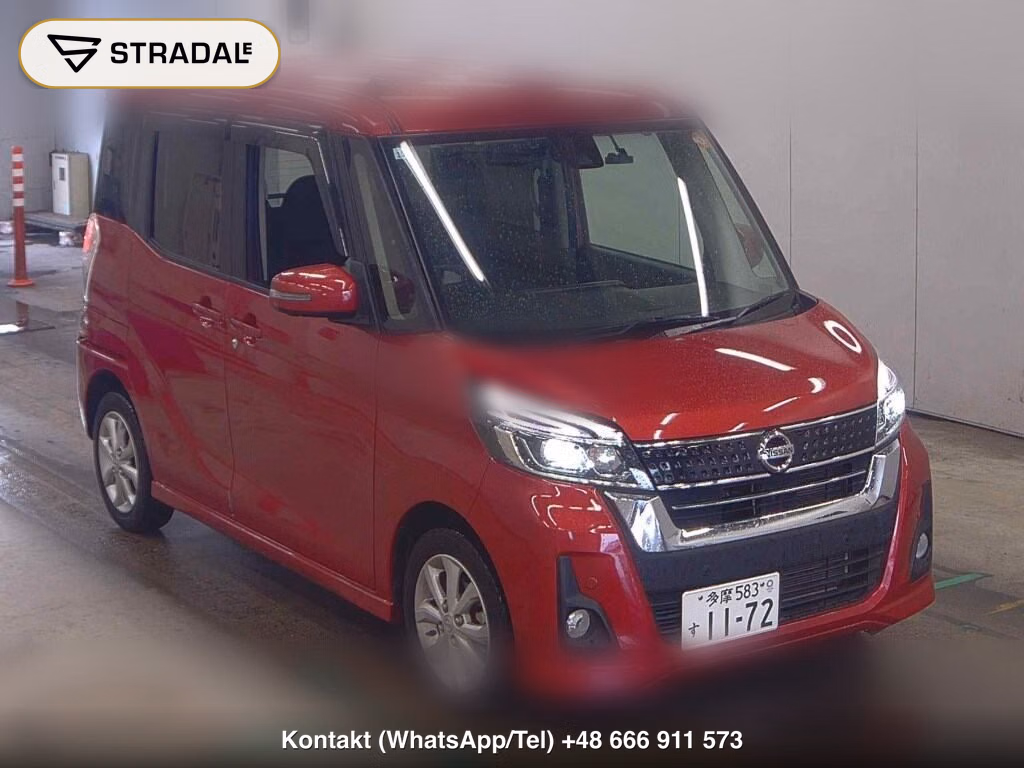 NISSAN DAYZ ROOX 4WD HIGHWAY STAR X 2019, aukcja z Japonii, zdjęcie 1