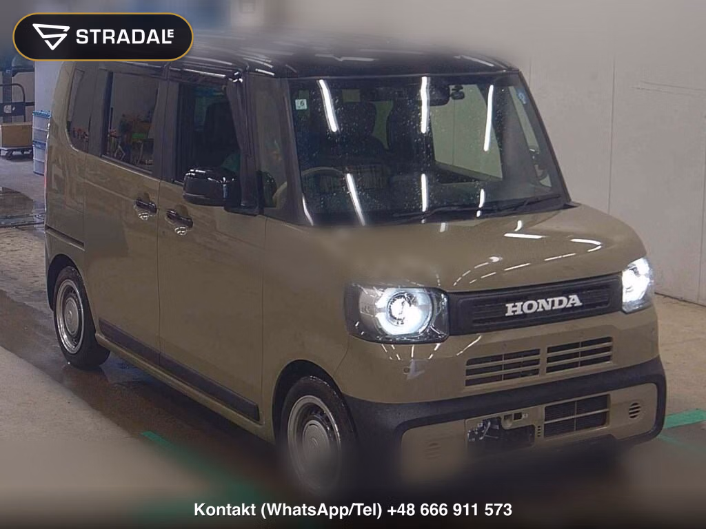 HONDA N-BOX JOY TURBO 2 TONE 2025, aukcja z Japonii, zdjęcie 1