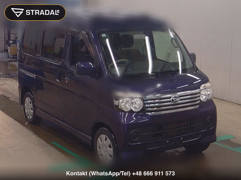 DAIHATSU ATRAI WAGON 4WD CUSTOM TURBO R 2017, aukcja z Japonii, zdjęcie 1