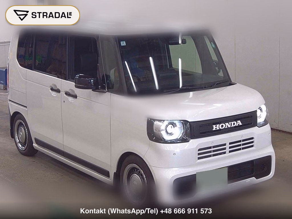 HONDA N-BOX JOY TURBO MONOTONE 2024, aukcja z Japonii, zdjęcie 1