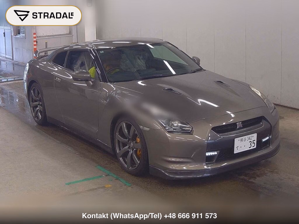 NISSAN GT-R 4WD PREMIUM EDITION 2008, aukcja z Japonii, zdjęcie 1