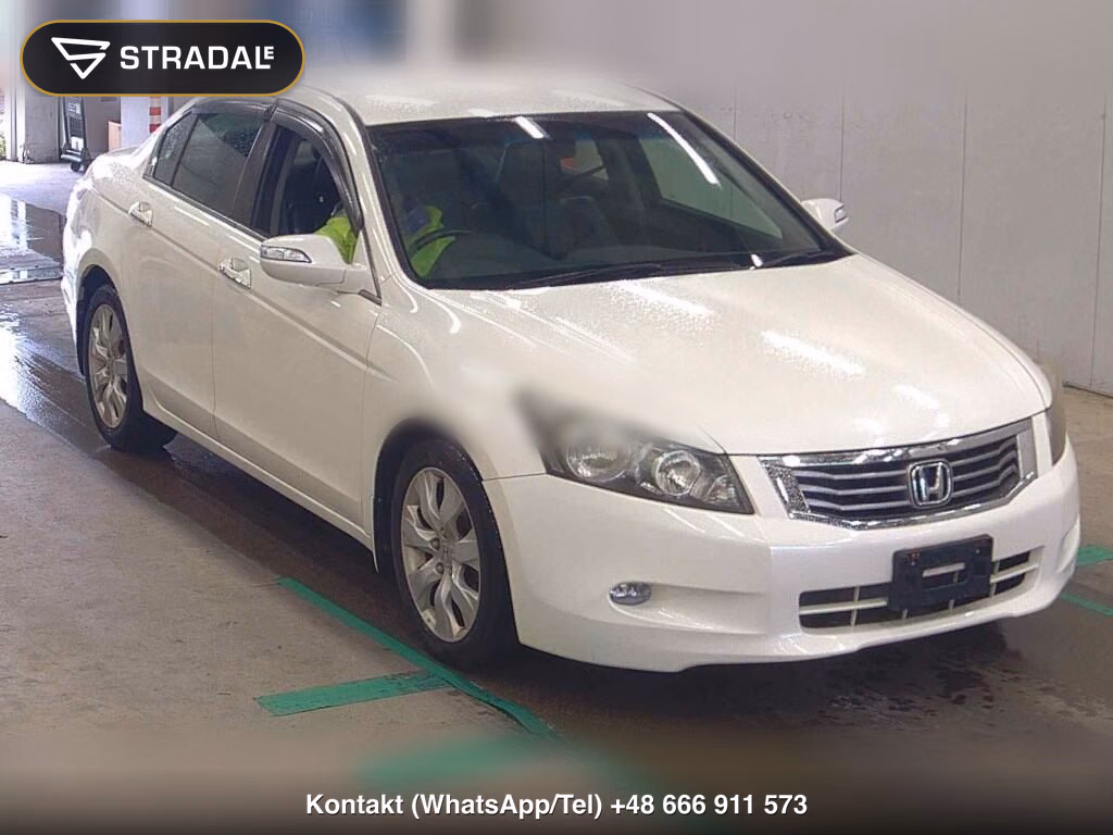 HONDA INSPIRE 4D 2008, aukcja z Japonii, zdjęcie 1