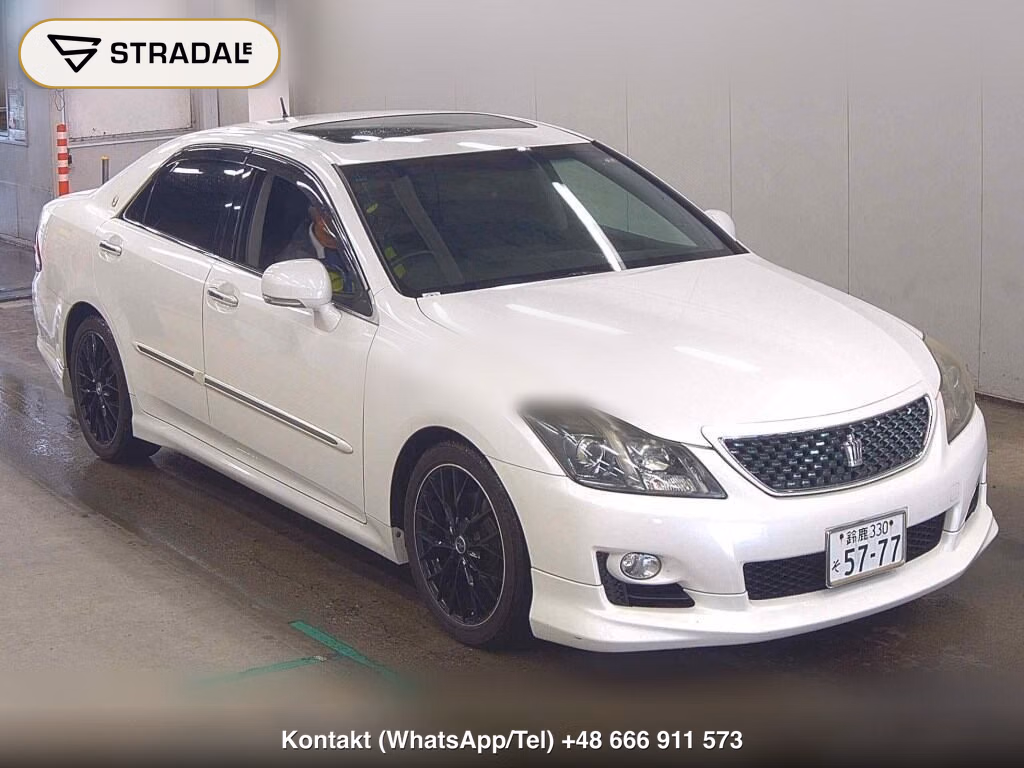 TOYOTA CROWN 4D 2.5 ATHLETE NAVI PACKAGE 2008, aukcja z Japonii, zdjęcie 1