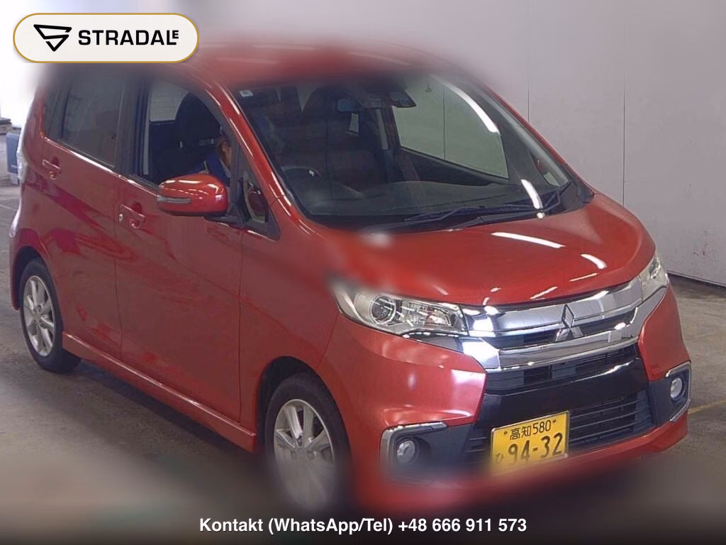 MITSUBISHI EK CUSTOM G SAFETY PACKAGE 2016, aukcja z Japonii, zdjęcie 1