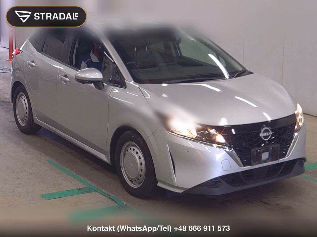 NISSAN NOTE 4WD S FOUR 2021, aukcja z Japonii, zdjęcie 1